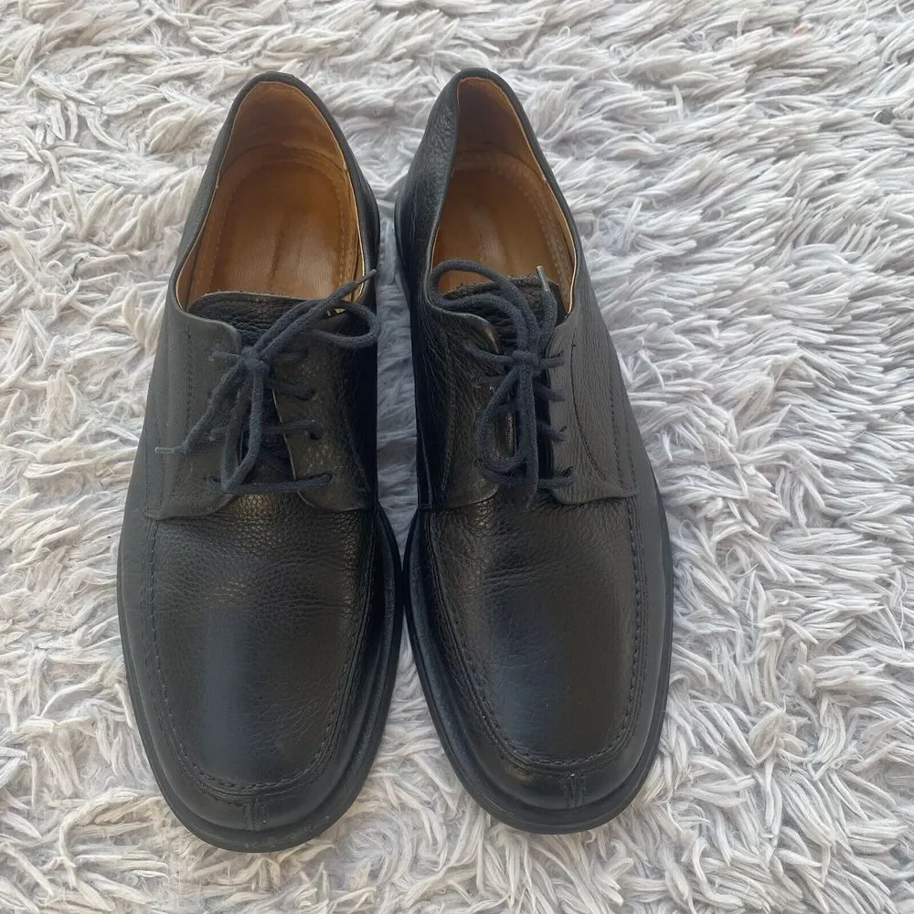 Sandro Moscoloni 3060 Men's Size 11 Dress Shoes Black‎ Leather Sheepskin Comfort